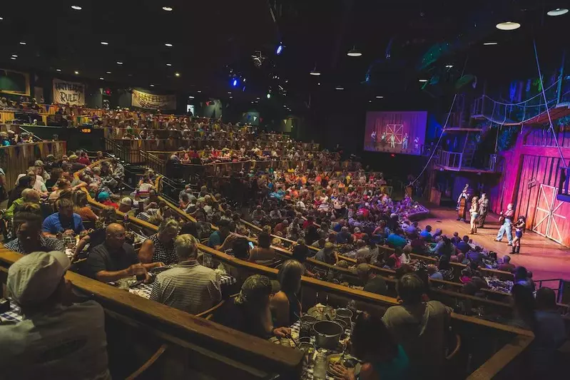 Dinner theater audience