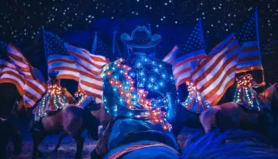 grand finale at Dolly Parton's Stampede